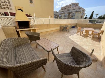 Terrassa de Apartament en venda en La Manga del Mar Menor amb Aire condicionat, Terrassa i Piscina