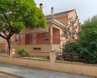 Vista exterior de Casa adosada en venda en  Murcia Capital amb Jardí privat, Terrassa i Alarma