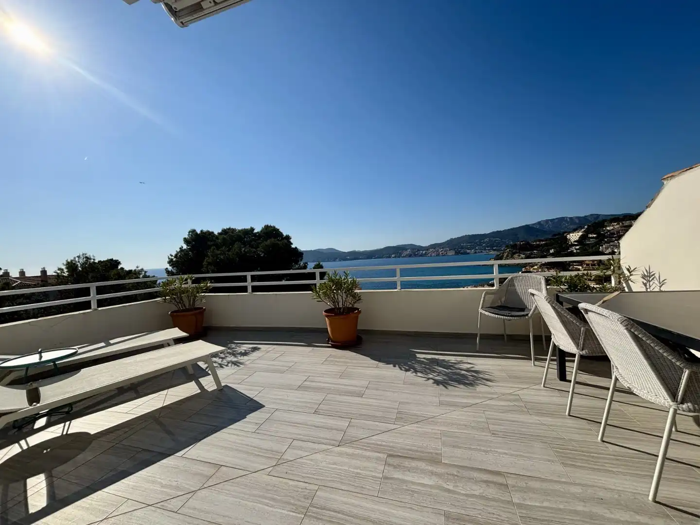 Terrasse von Dachboden zum Verkauf in Calvià mit Klimaanlage, Heizung und Terrasse