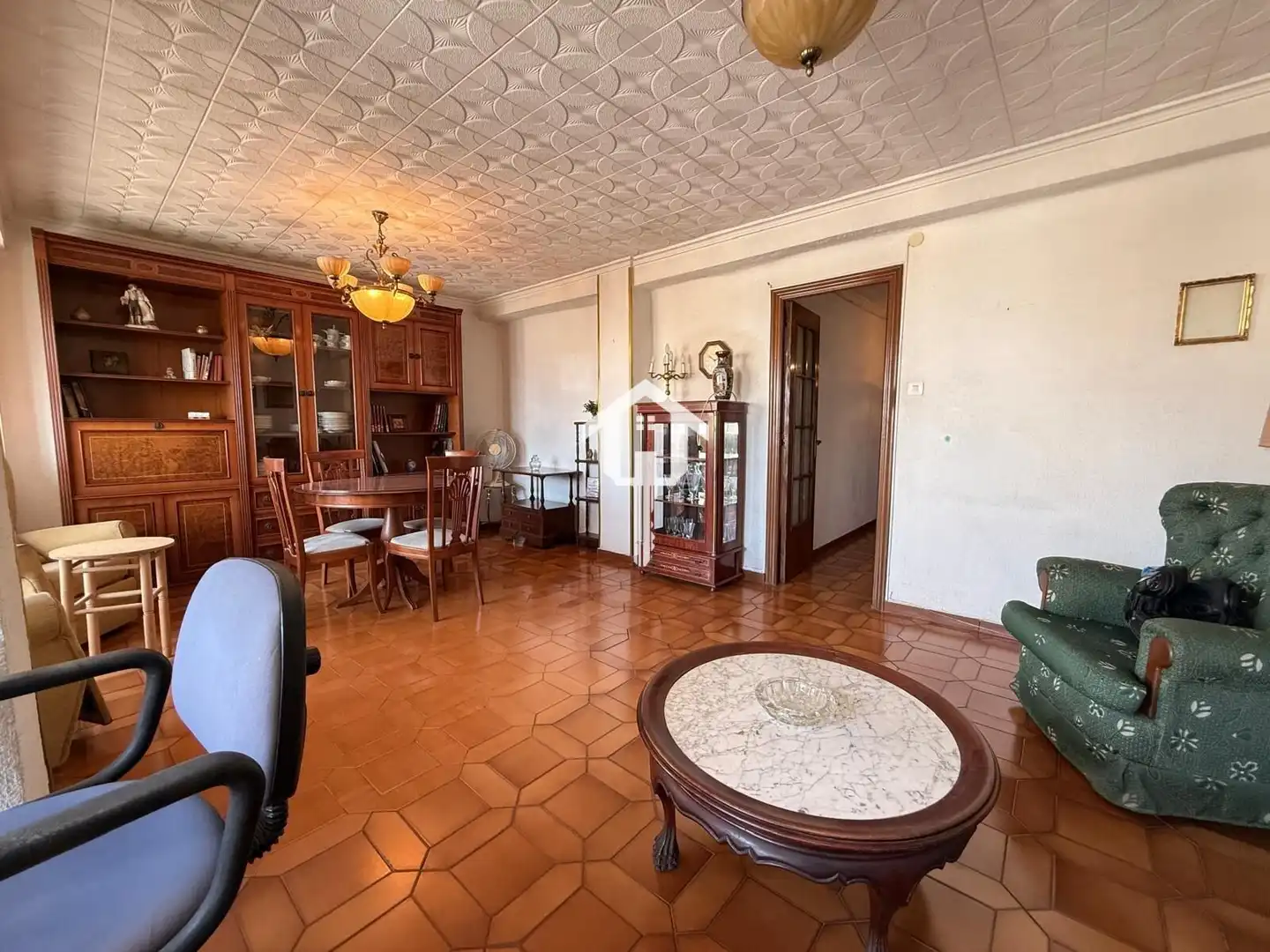 Sala de estar de Piso en venta en Alicante / Alacant con Amueblado