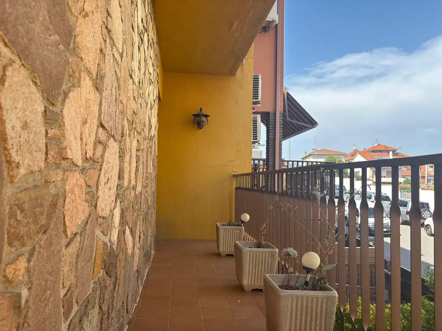 Terraza de Casa adosada en venta en Sant Celoni con Calefacción, Jardín privado y Terraza