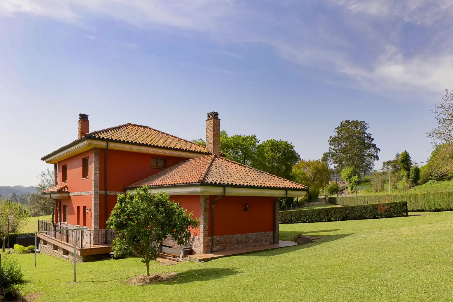 Vista exterior de Casa o chalet en venta en Gijón  con Calefacción, Parquet y Terraza
