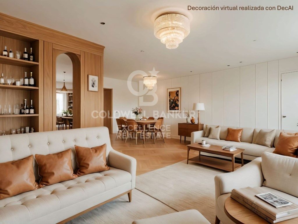 Living room of Flat for sale in  Valencia Capital  with Terrace
