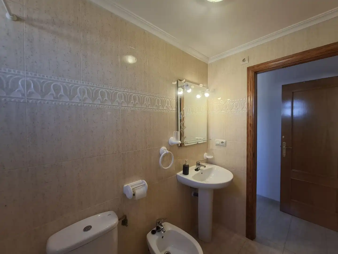 Bany de Pis de lloguer en Villajoyosa / La Vila Joiosa amb Aire condicionat, Terrassa i Piscina comunitària
