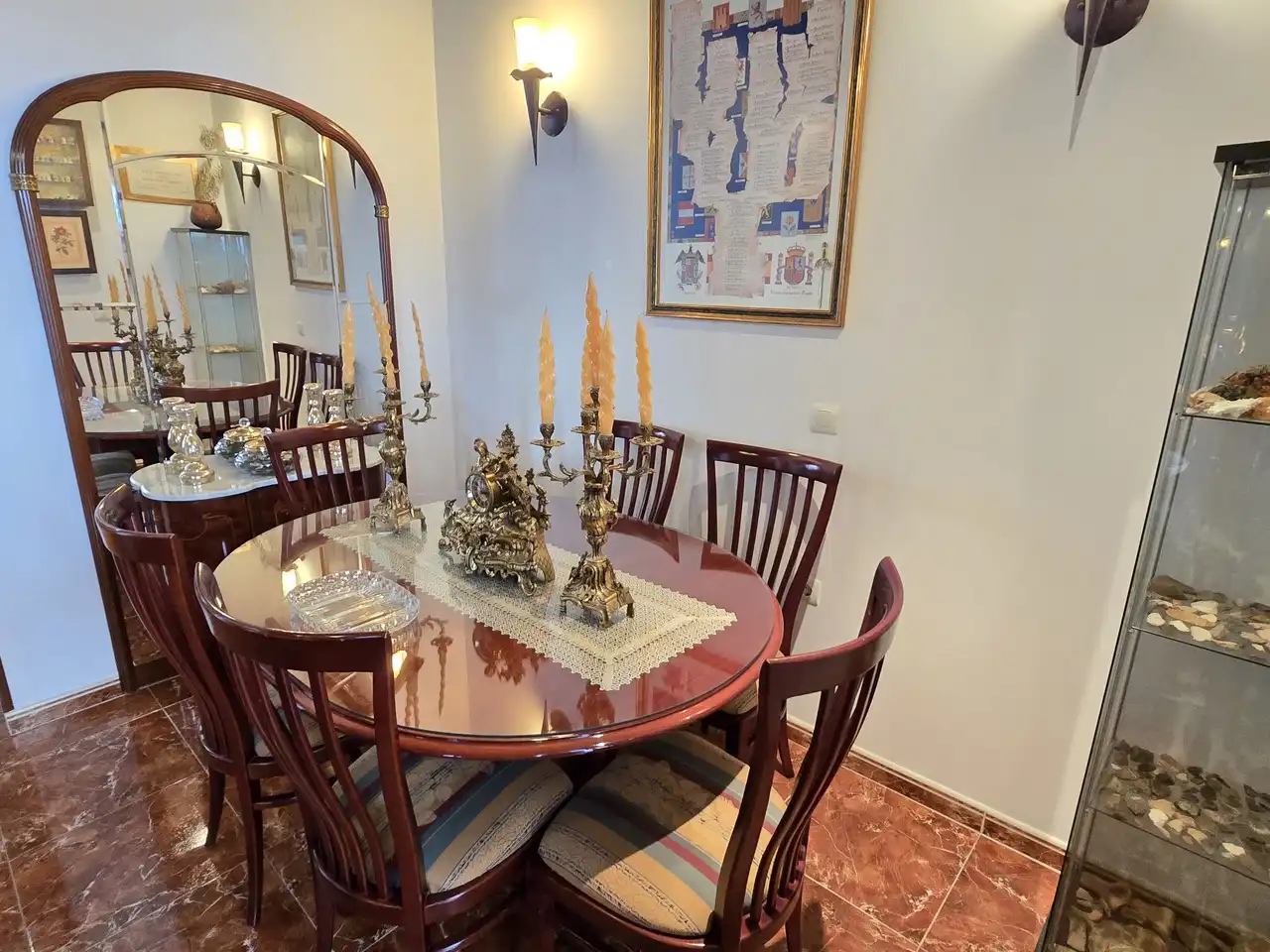 Dining room of Houses for sale in Viñuela