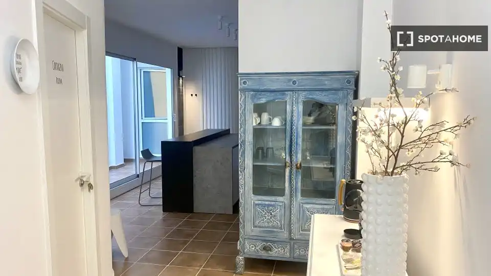 Kitchen of Flat for rent in Murcia  with Air Conditioner, Heating and Furnished