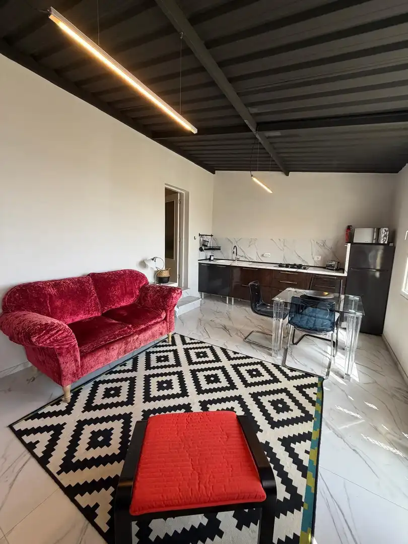 Sala d'estar de Apartament de lloguer en El Rosario amb Terrassa i Moblat