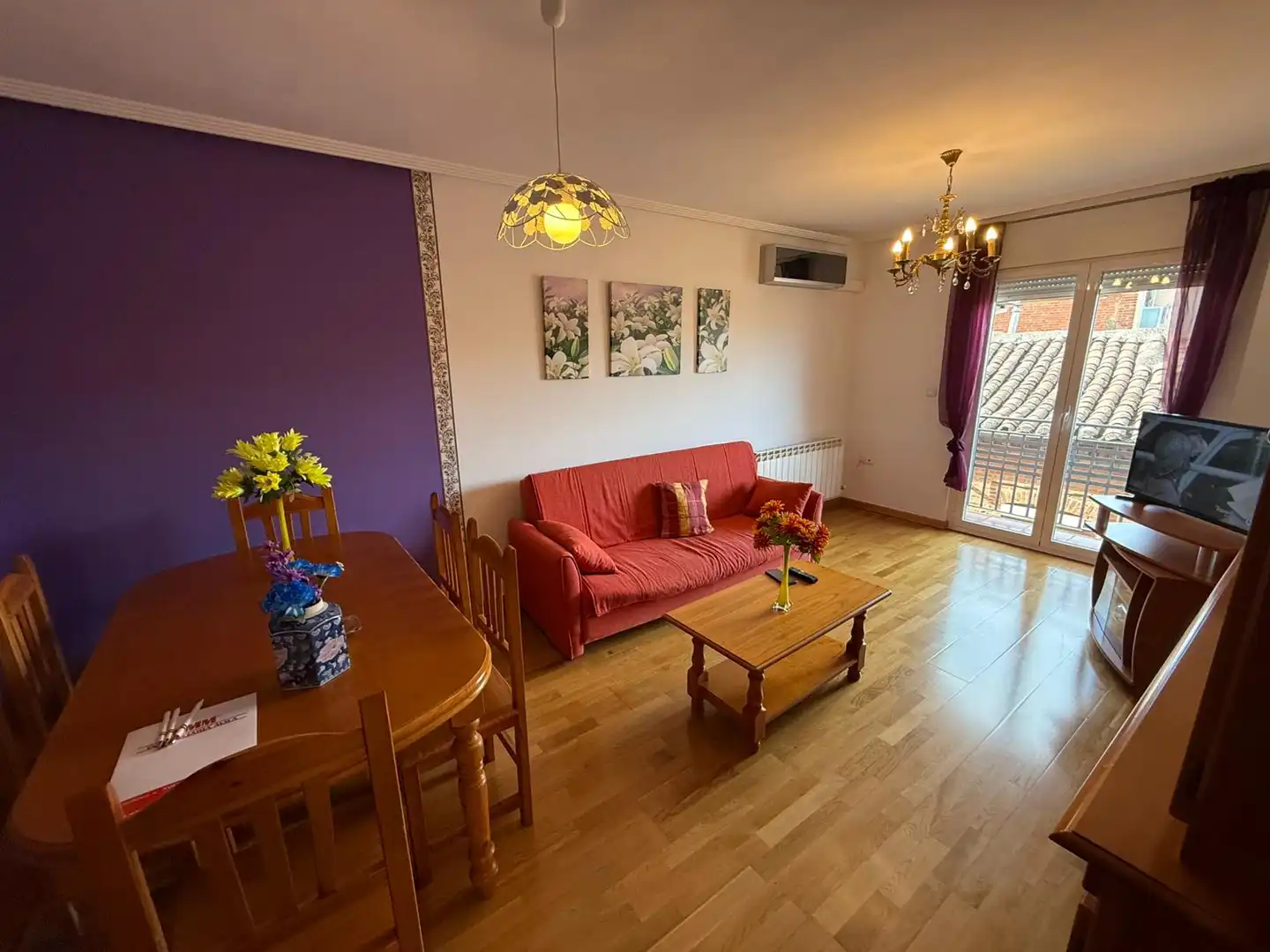 Wohnzimmer von Wohnung zum Verkauf in Valencia de Don Juan mit Klimaanlage, Heizung und Abstellraum