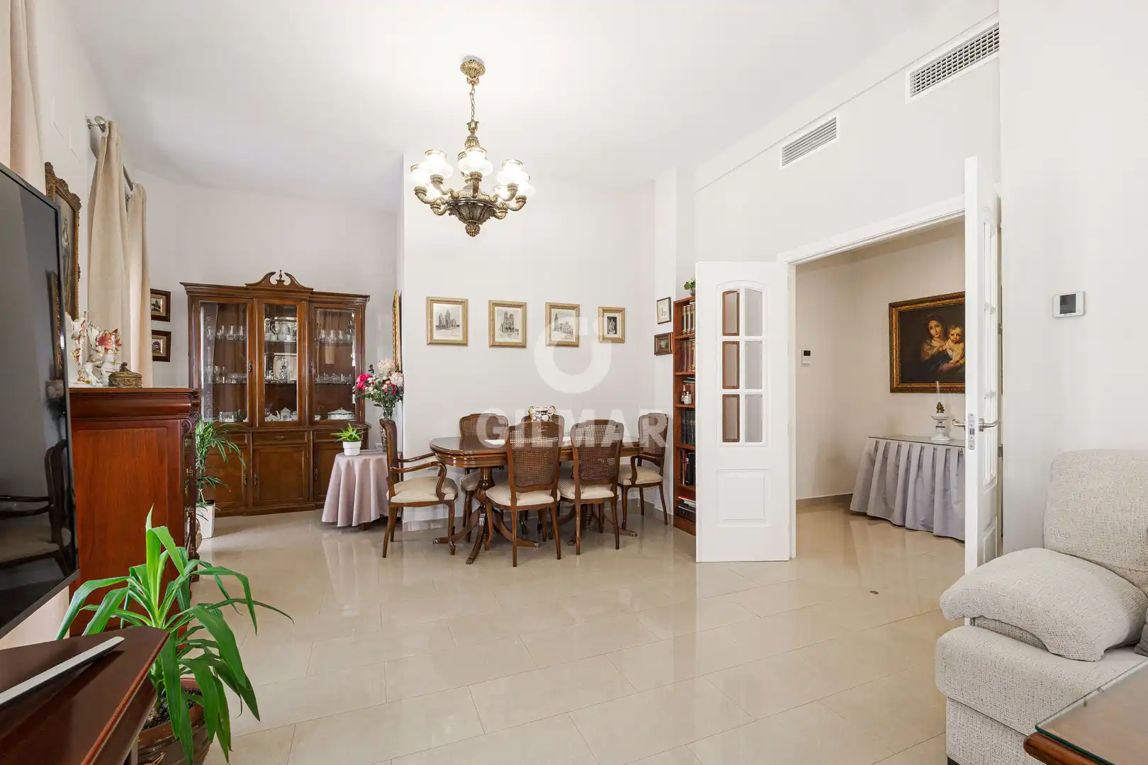 Dining room of Flat for sale in Sevilla  with Heating, Storage room and Balcony