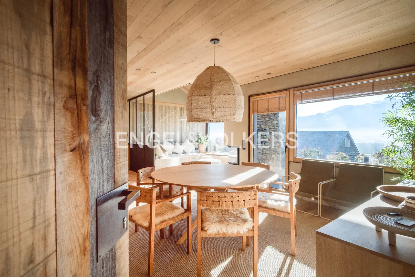 Dining room of Houses for sale in Ger  with Heating, Private garden and Parquet flooring