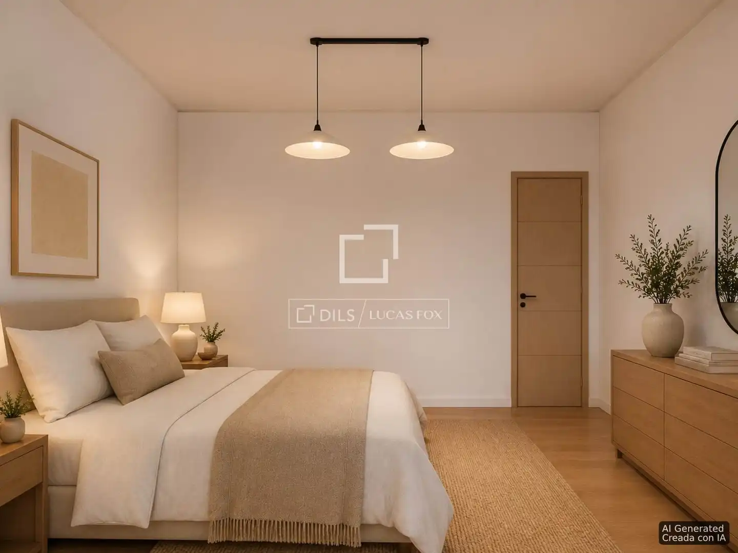 Bedroom of Flat for sale in Barcelona  with Air Conditioner and Heating