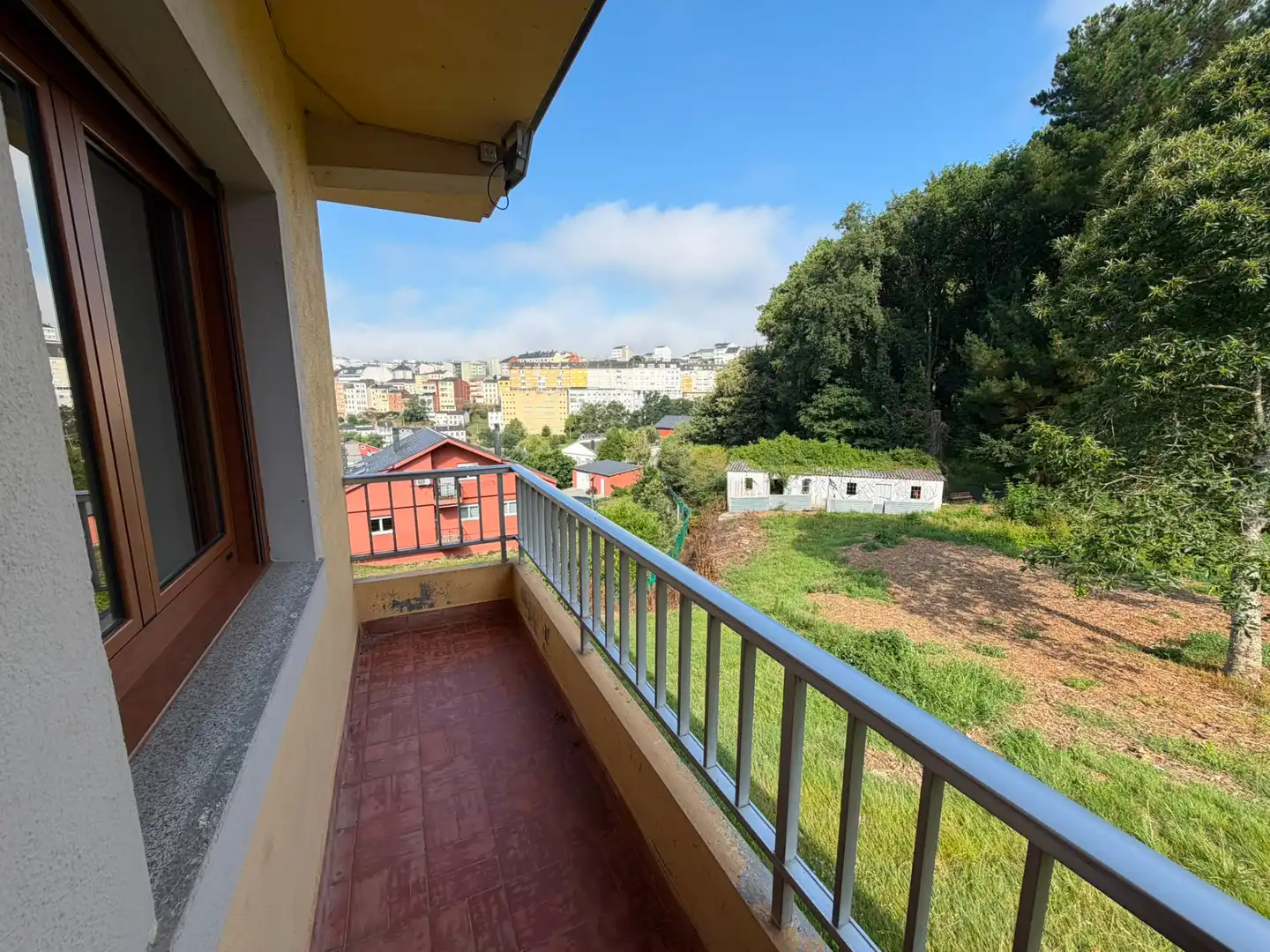 Terraza de Casa o chalet de alquiler en Lugo con Calefacción, Terraza y Amueblado