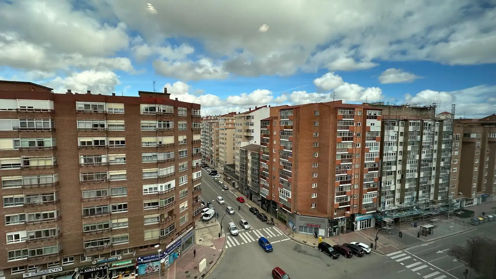 Vista exterior de Piso en venta en Burgos con Calefacción, Parquet y Amueblado