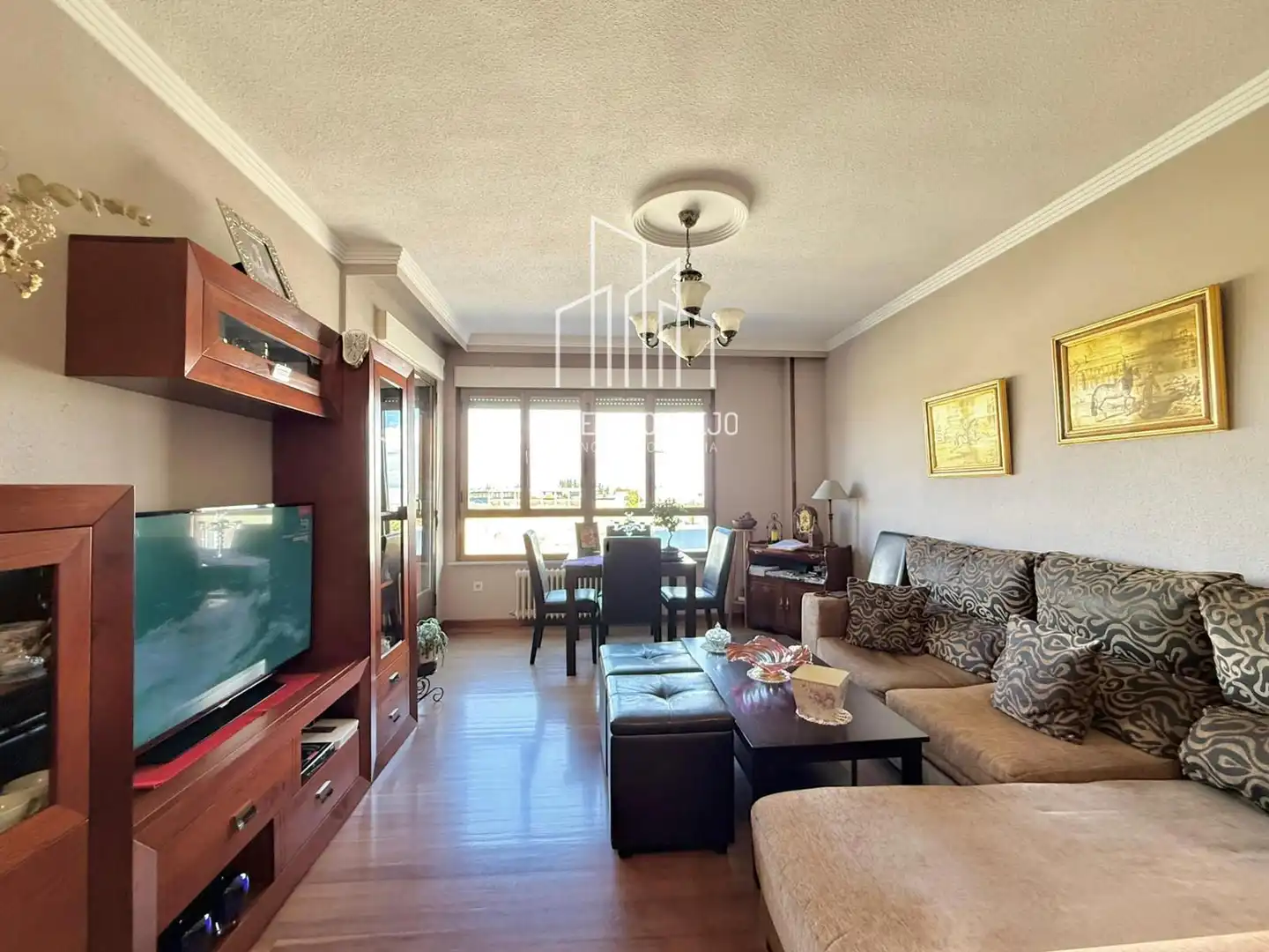 Living room of Flat for sale in Salamanca  with Heating, Terrace and Storage room