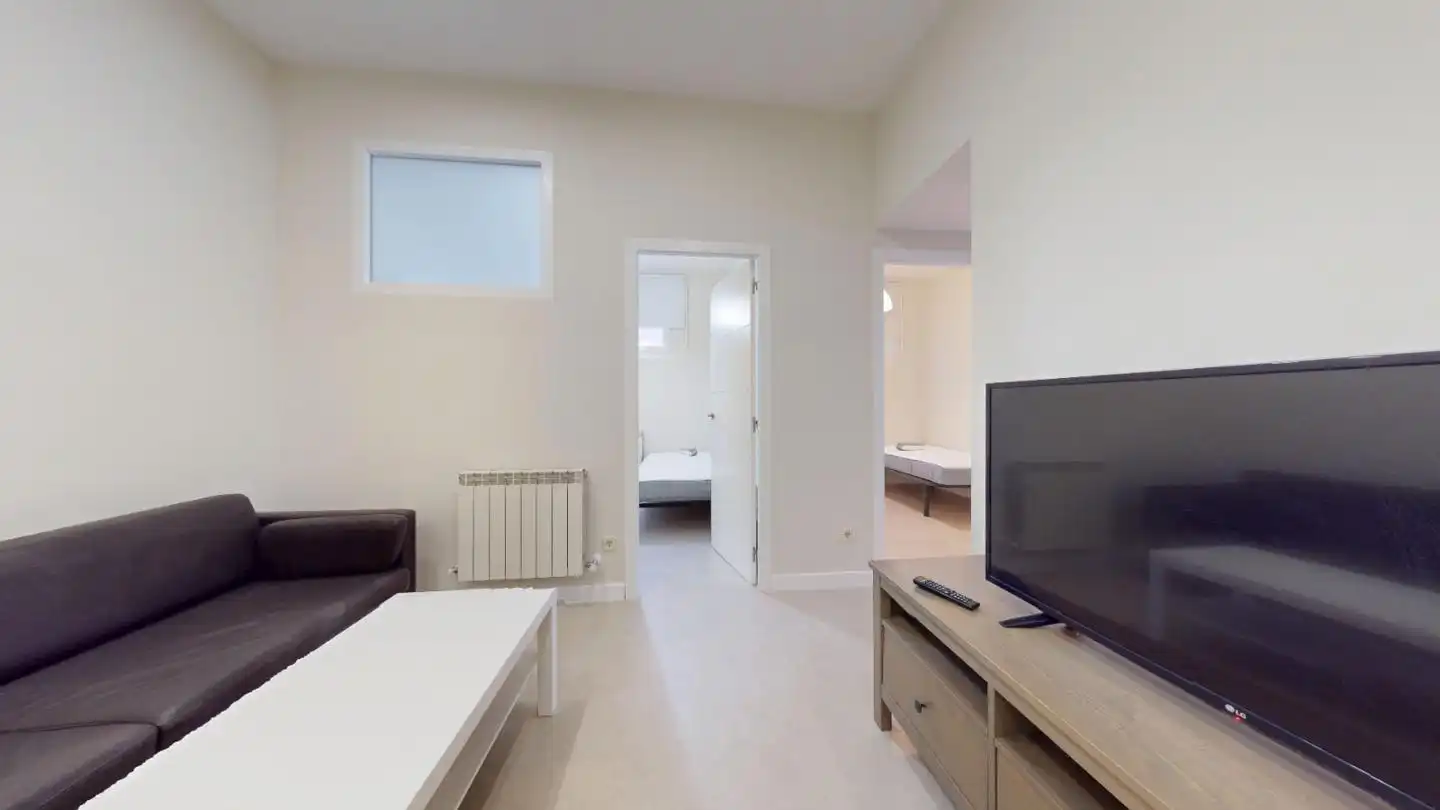 Wohnzimmer von Erdgeschoss zur Miete in Madrid