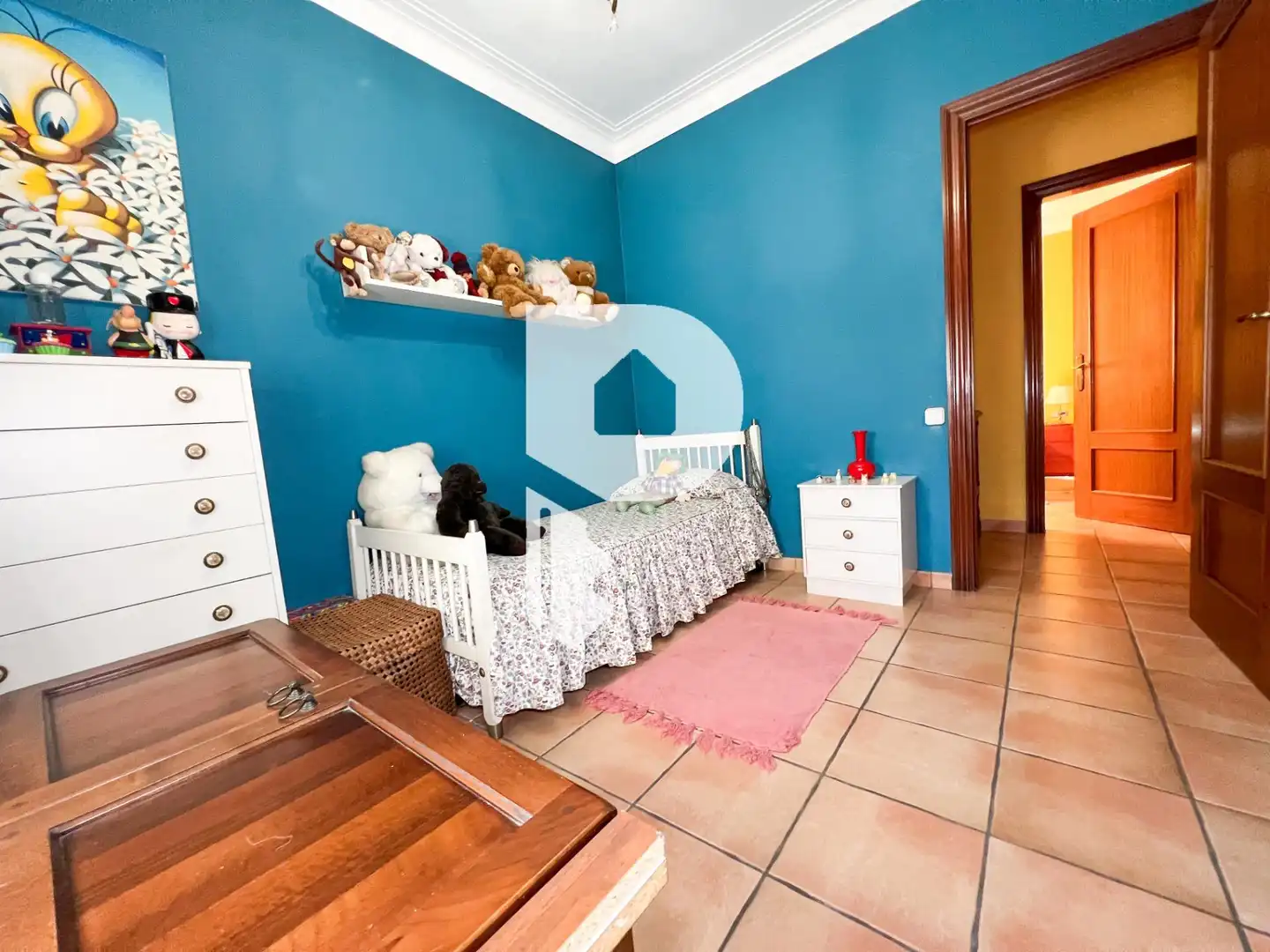 Dormitori de Casa o xalet en venda en Vallirana amb Calefacció, Jardí privat i Terrassa