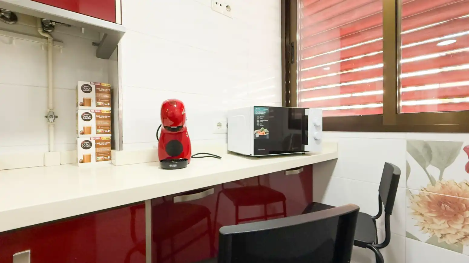 Cocina de Piso para compartir en Valencia con Aire acondicionado, Calefacción y Amueblado
