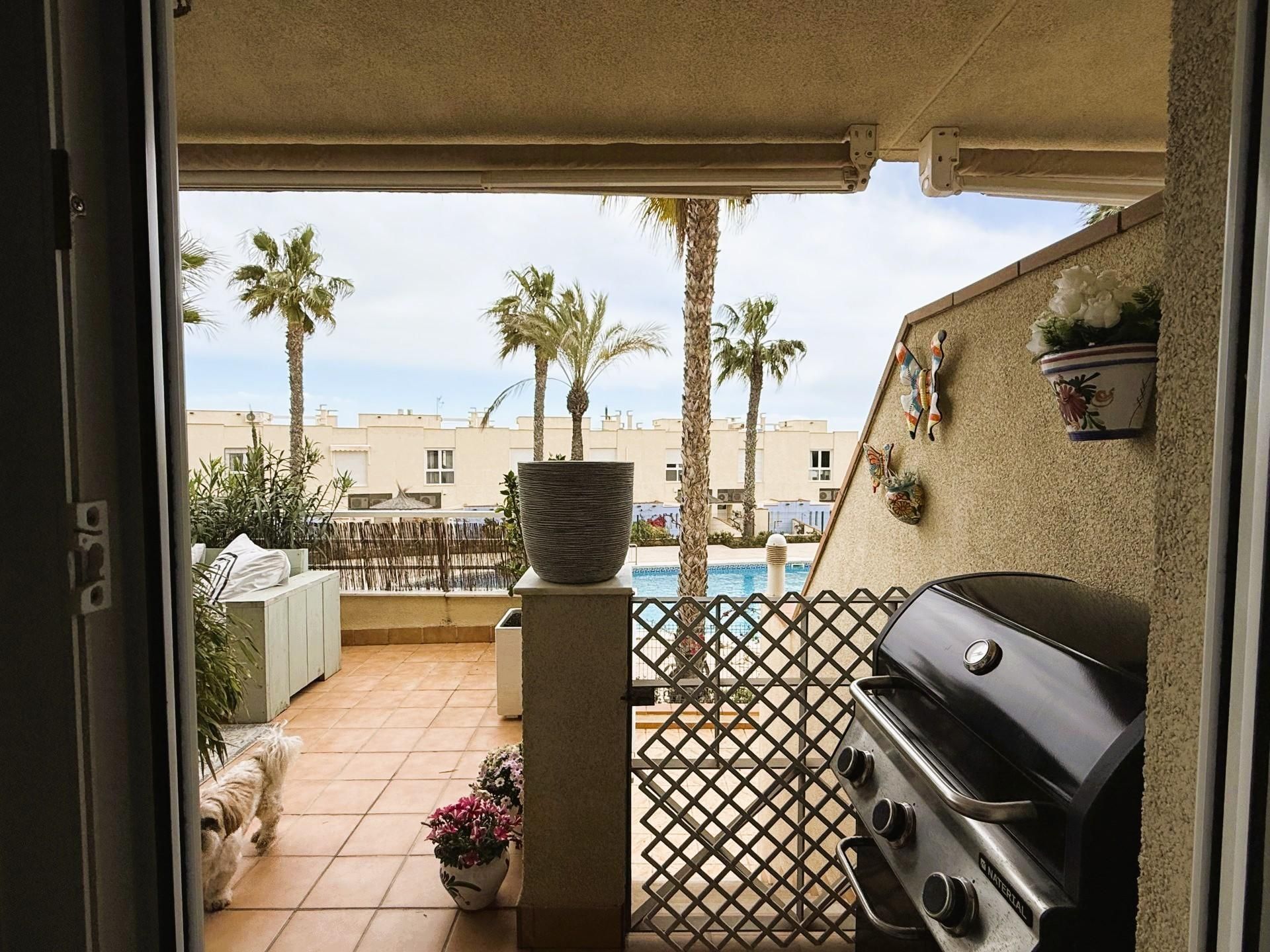 Terrace of Apartment for sale in Torrevieja  with Air Conditioner, Terrace and Community pool