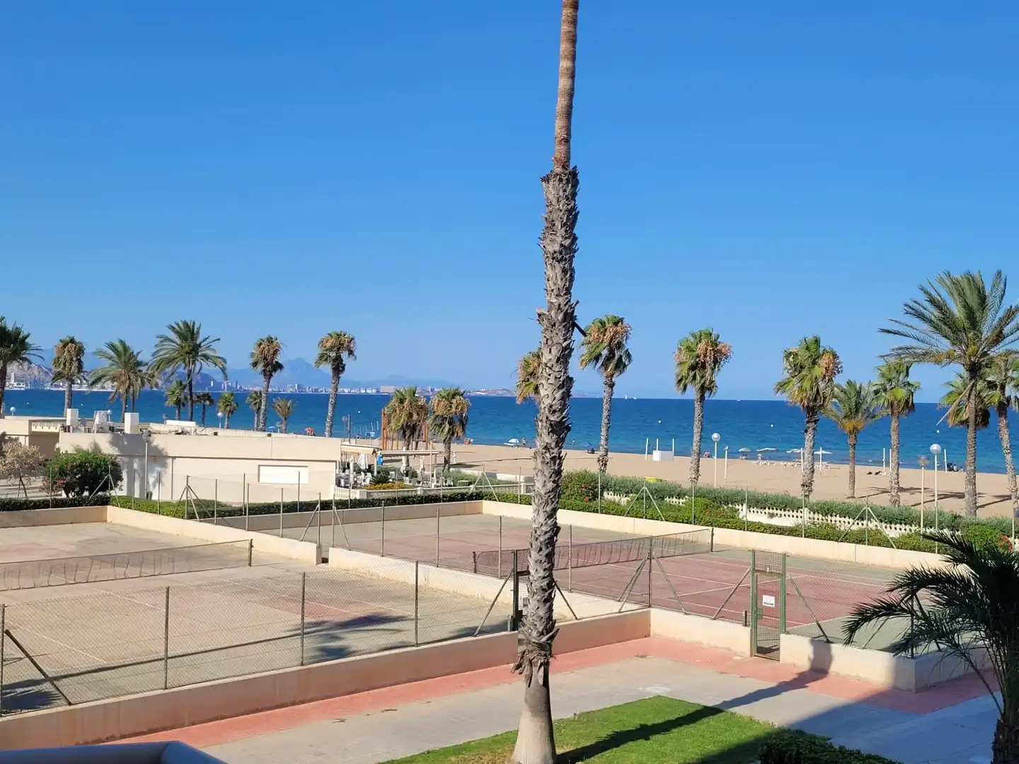 Vista exterior de Apartament en venda en Alicante / Alacant amb Jardí privat, Terrassa i Balcó