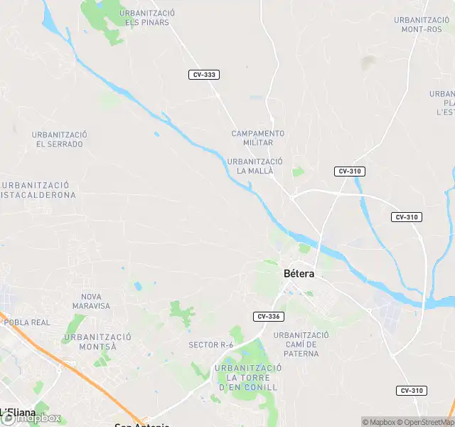Vista exterior de Piso en venta en Bétera