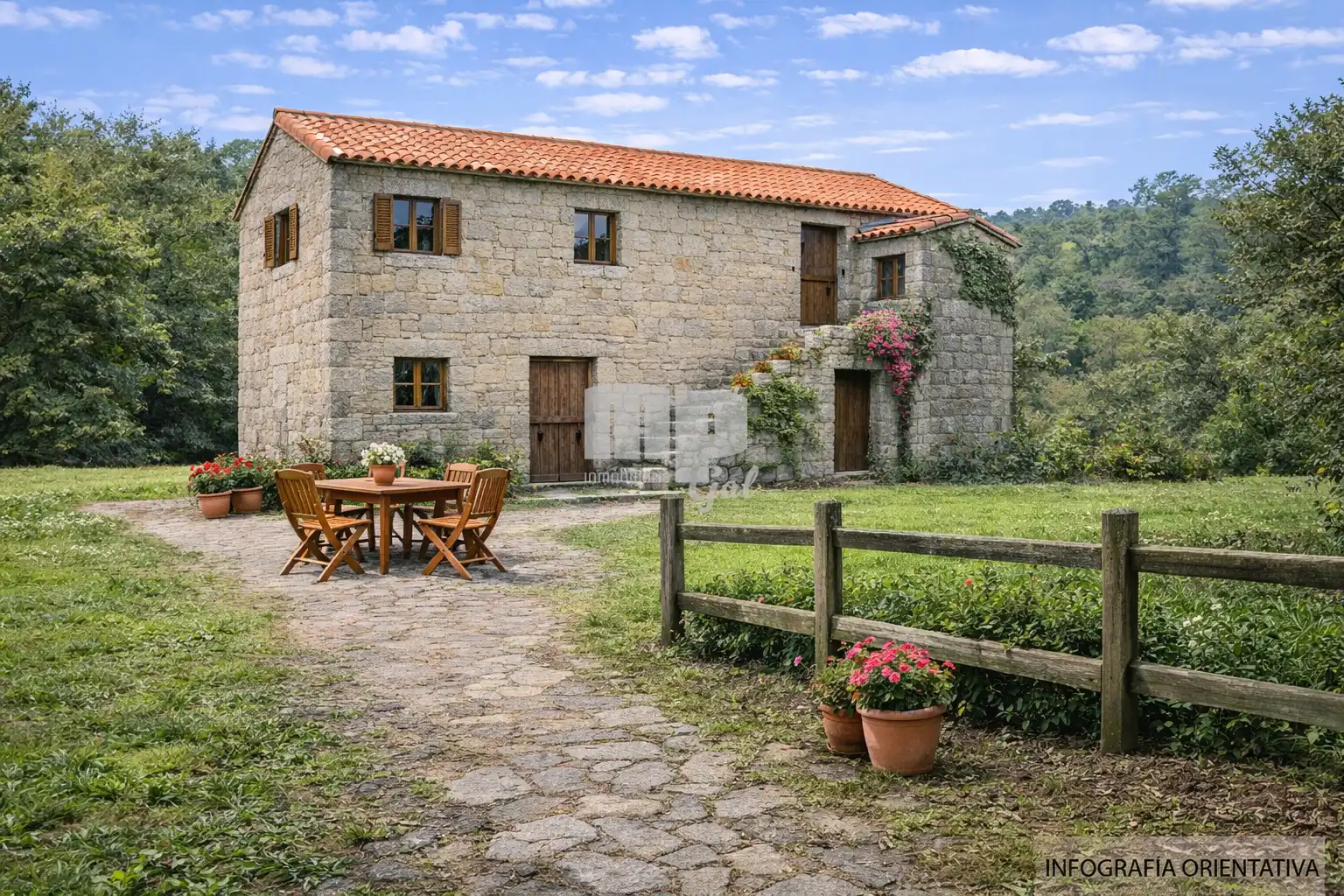 Vista exterior de Finca rústica en venda en Redondela amb Jardí privat