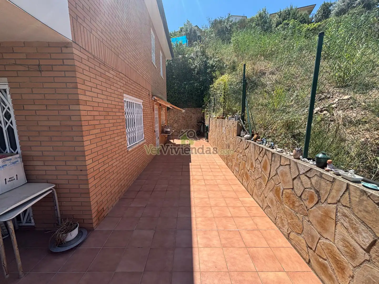 Garden of Houses for sale in Cervelló  with Air Conditioner, Heating and Private garden