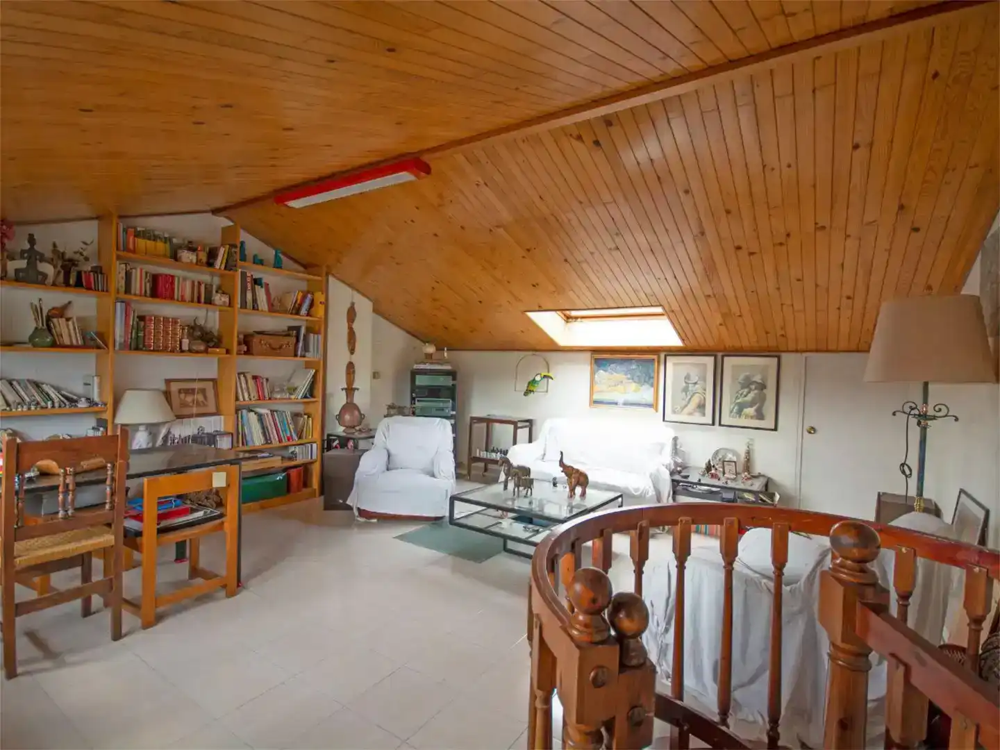 Sala d'estar de Casa adosada en venda en Igualada amb Aire condicionat i Balcó