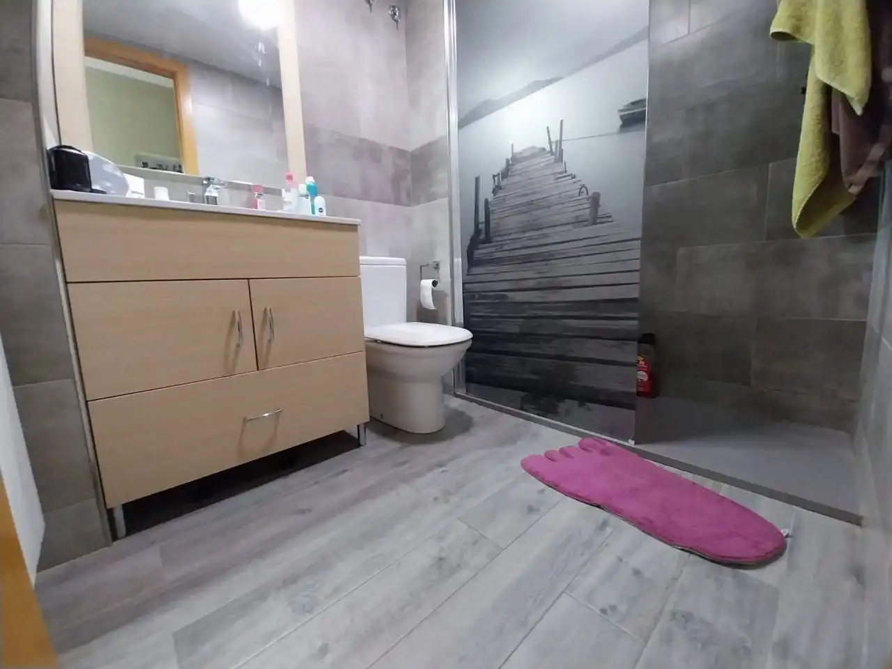 Badezimmer von Maisonette zum Verkauf in Rubí mit Klimaanlage, Heizung und Abstellraum