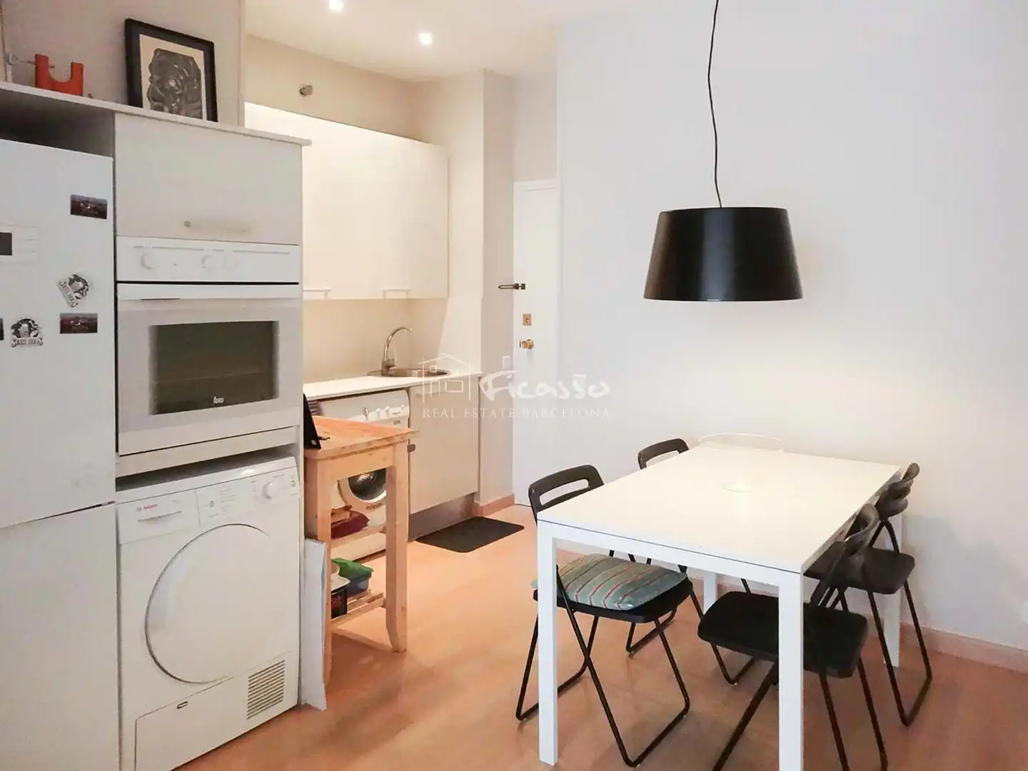 Cocina de Piso en venta en Barcelona con Aire acondicionado, Calefacción y Parquet