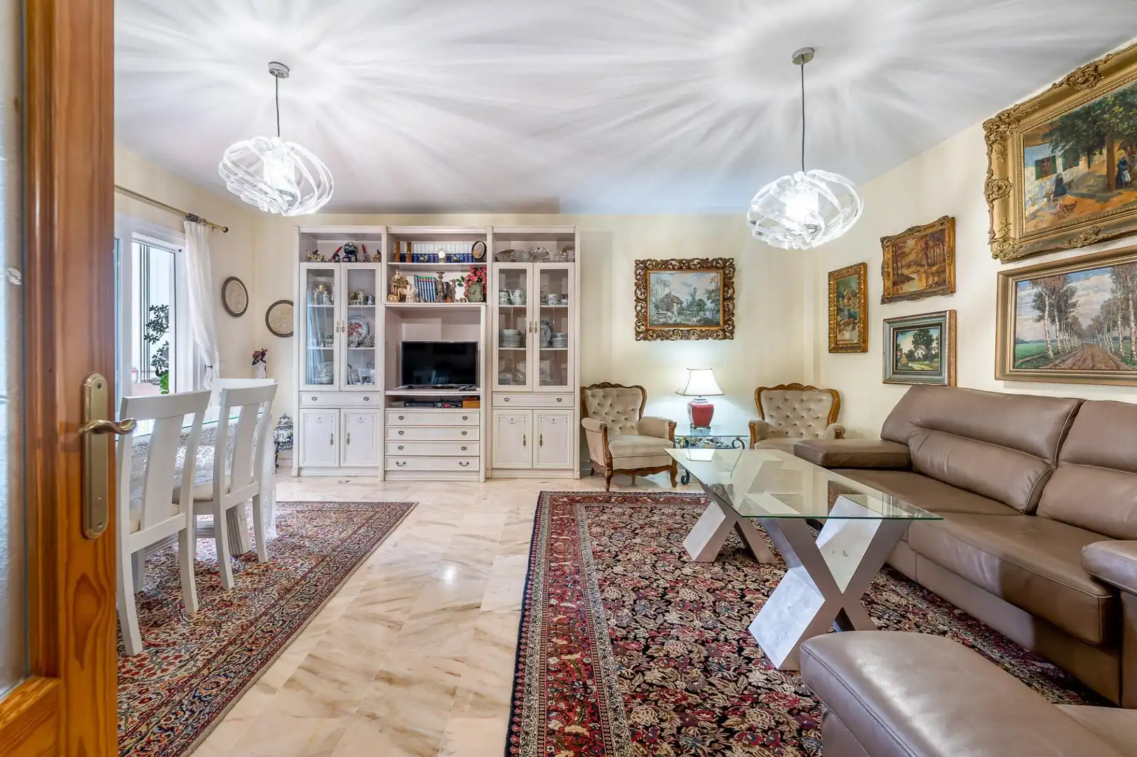 Living room of Flat for rent in Torrequebrada