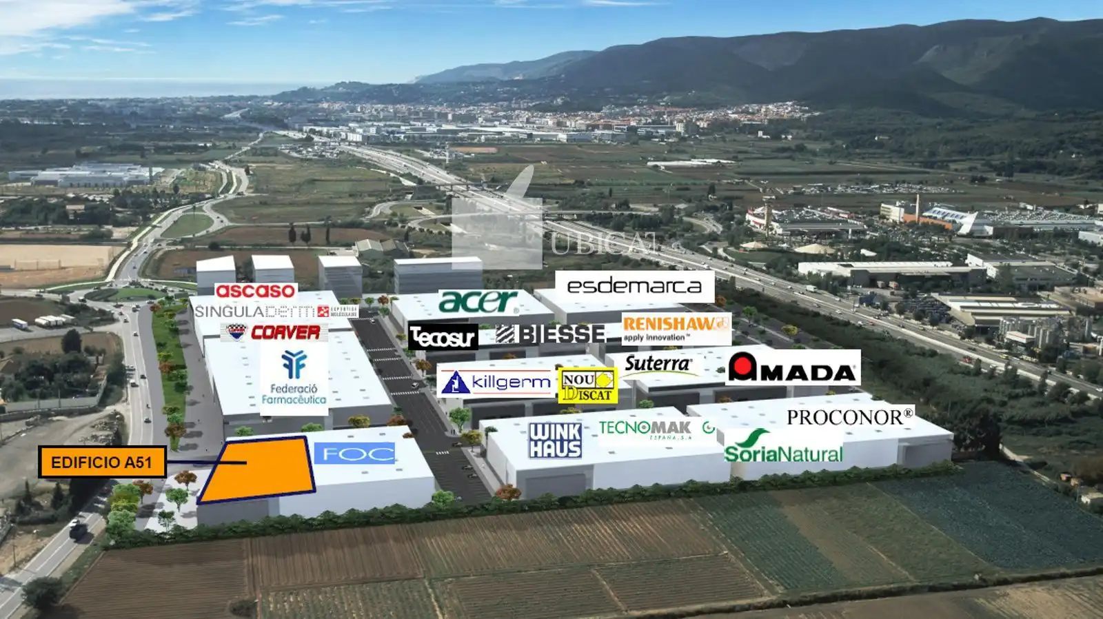 Fabrikhallen zur Miete in Gavà