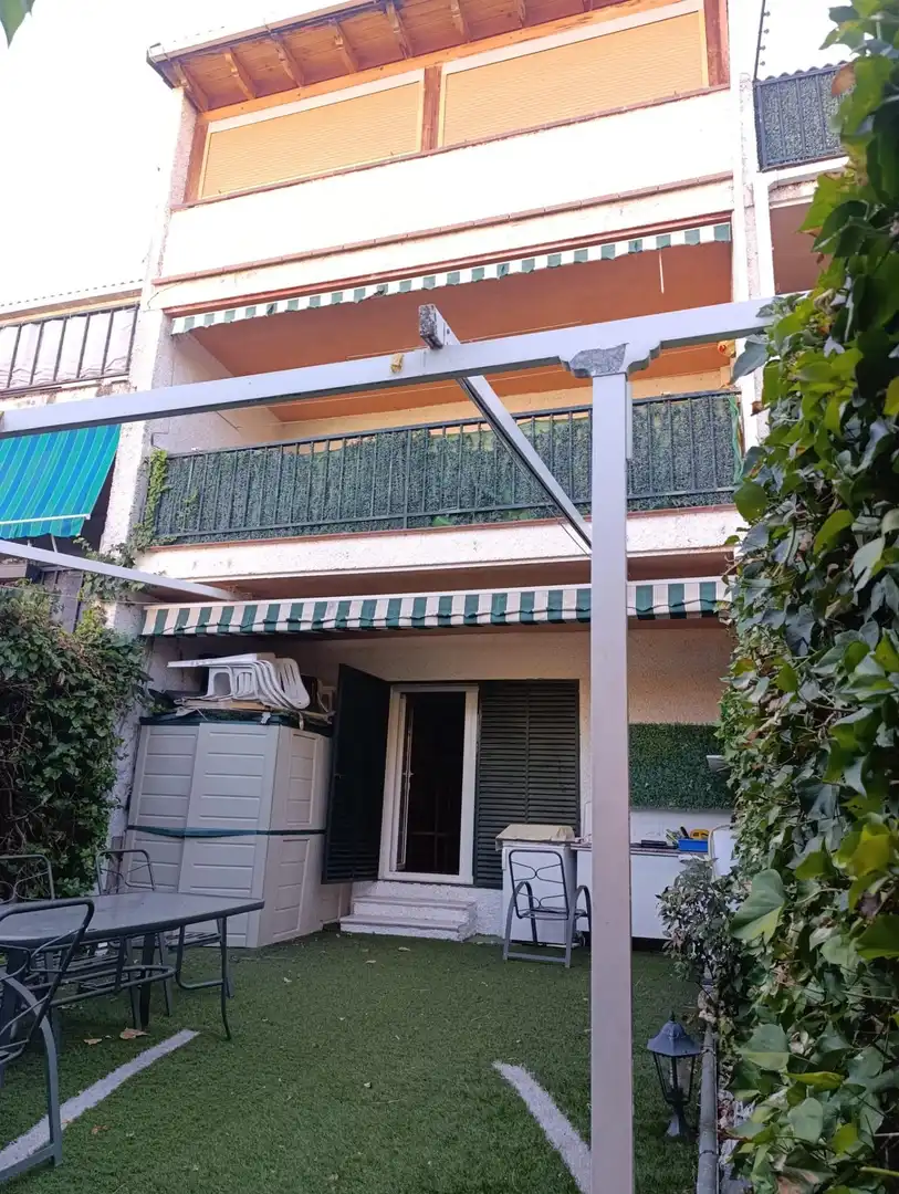 Terraza de Casa adosada en venta en El Molar (Madrid) con Calefacción, Jardín privado y Terraza