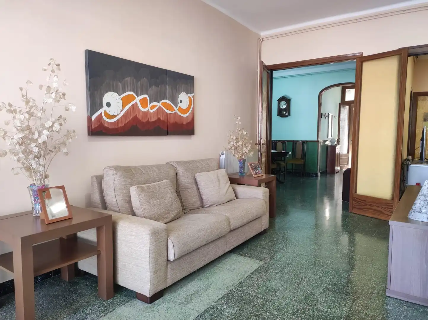 Sala de estar de Piso en venta en Malgrat de Mar