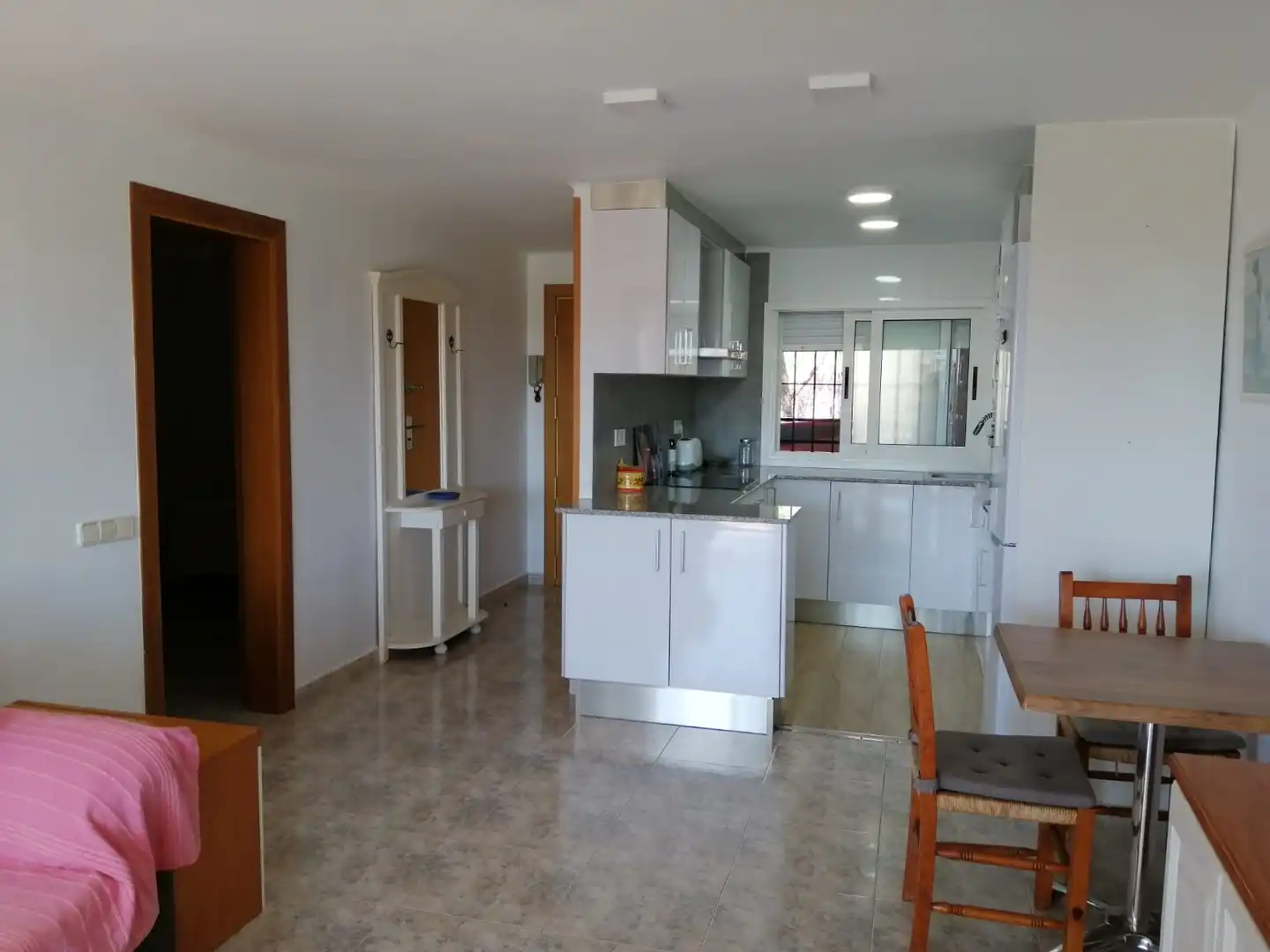 Cocina de Apartamento de alquiler en Calonge i Sant Antoni con Terraza, Amueblado y Horno