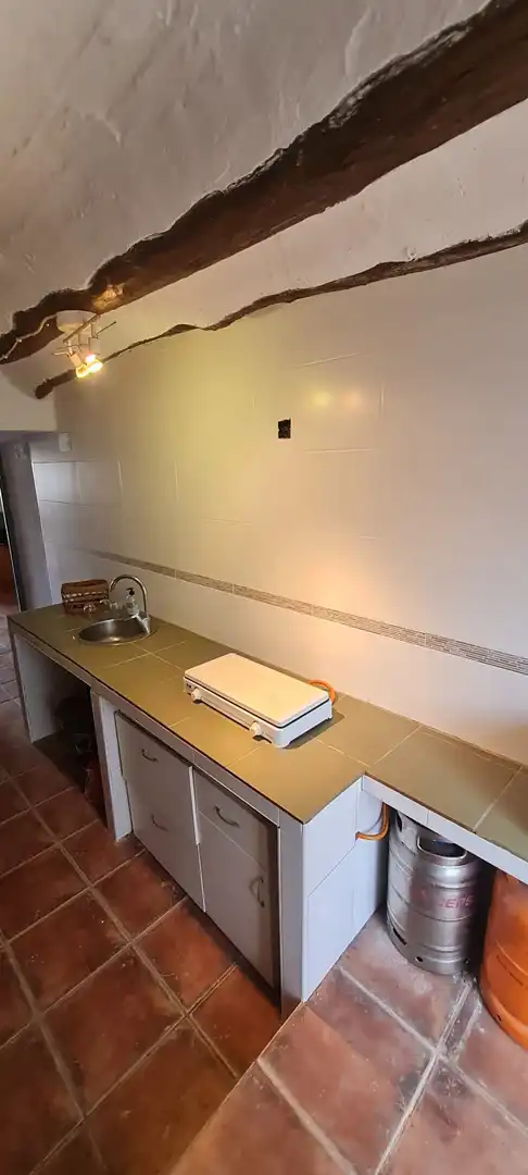 Cuina de Casa o xalet en venda en Cúllar amb Aire condicionat, Jardí privat i Terrassa