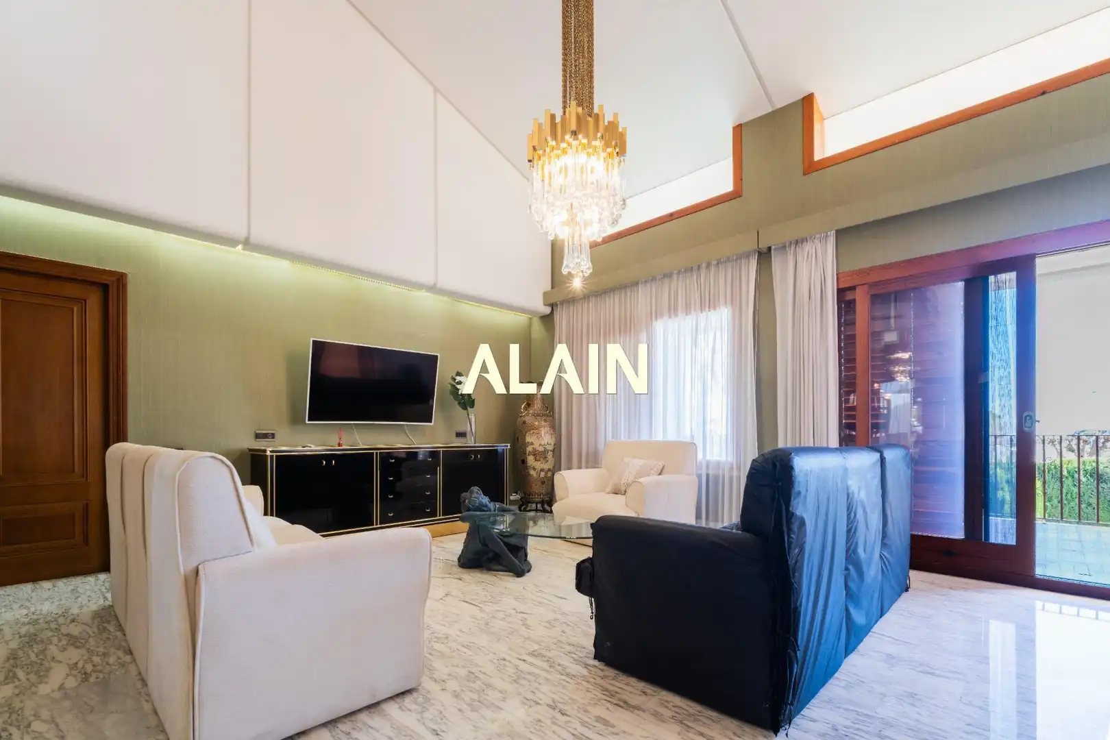 Sala de estar de Casa o chalet en venta en Chiva con Jardín privado, Terraza y Trastero