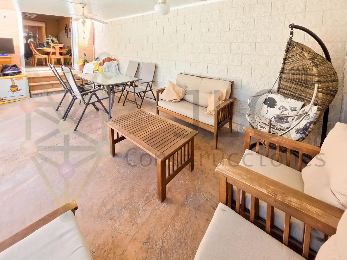 Terraza de Casa adosada en venta en El Casar con Calefacción y Piscina comunitaria
