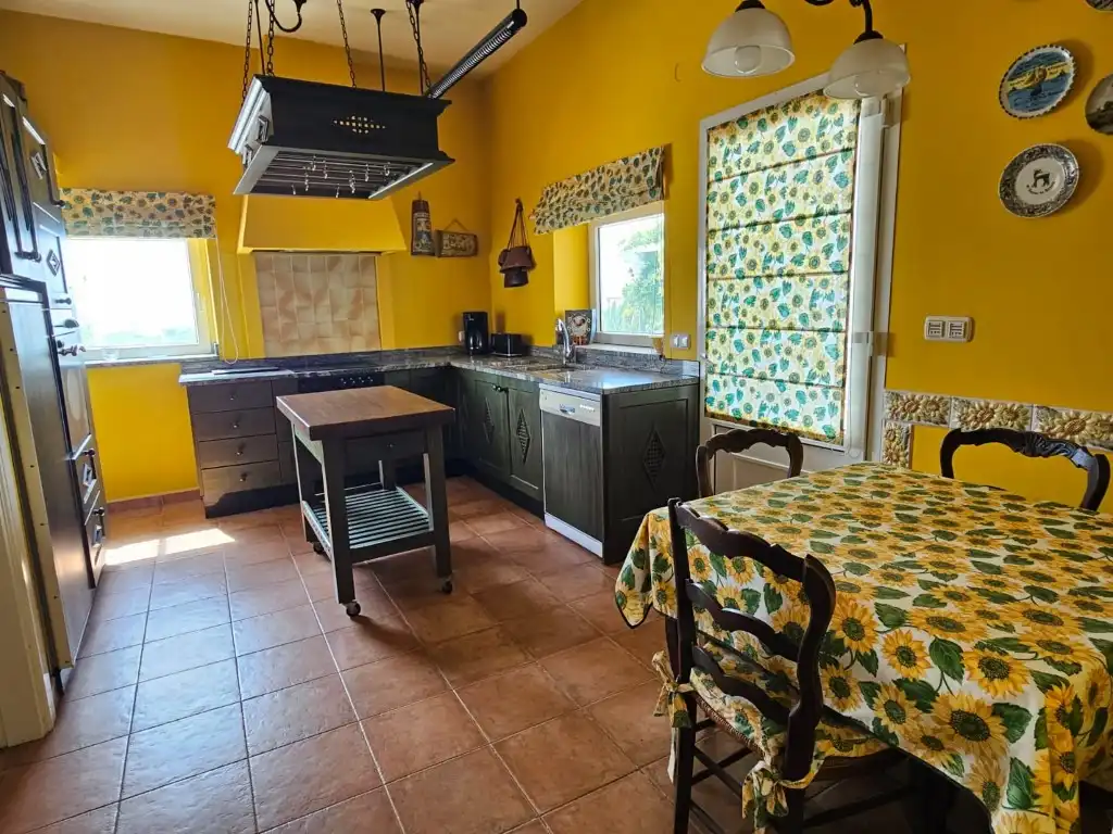 Cuina de Casa o xalet en venda en Torrox amb Aire condicionat, Jardí privat i Terrassa