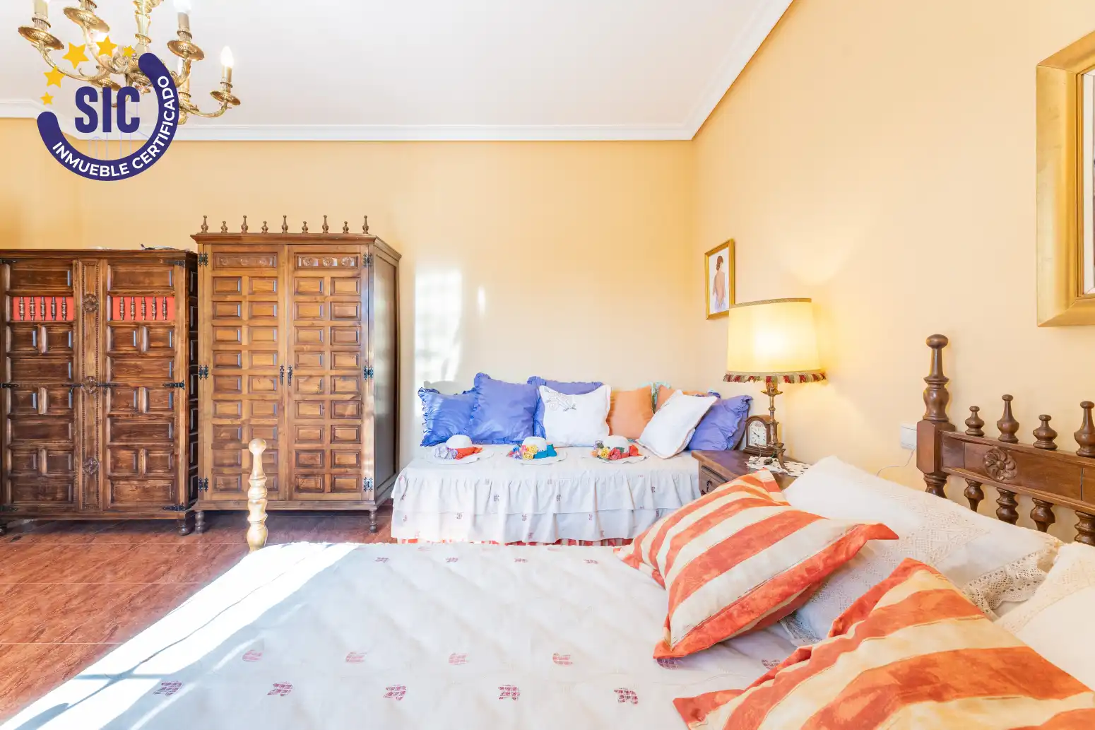 Habitación de Casa o chalet en venta en Hontecillas con Calefacción, Terraza y Amueblado