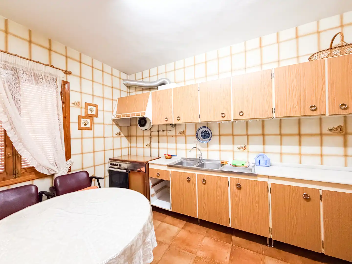 Cocina de Casa adosada en venta en Zújar con Calefacción, Terraza y Amueblado