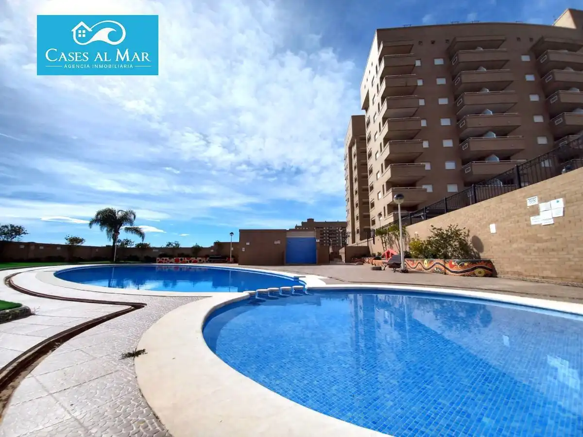 Swimming pool of Apartments for sale in Cabanes  with Air Conditioner, Heating and Terrace