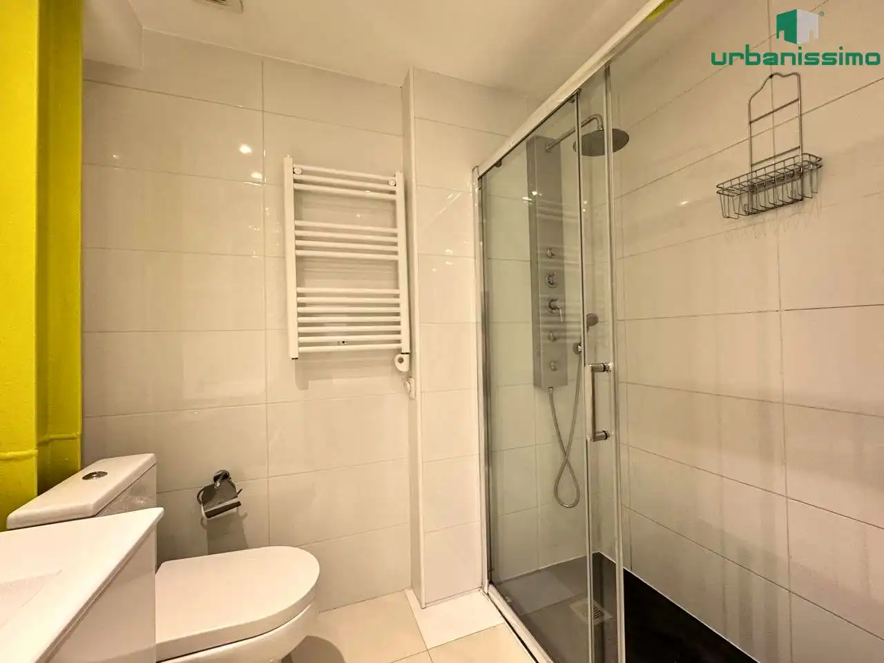 Bathroom of Apartments for rent in Madrid  with Air Conditioner, Heating and Furnished