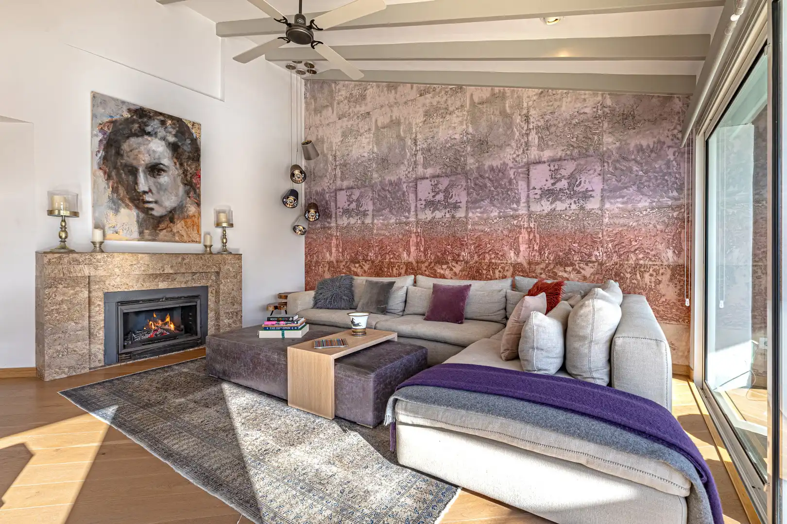 Sala de estar de Casa o chalet en venta en Marbella con Aire acondicionado, Jardín privado y Terraza