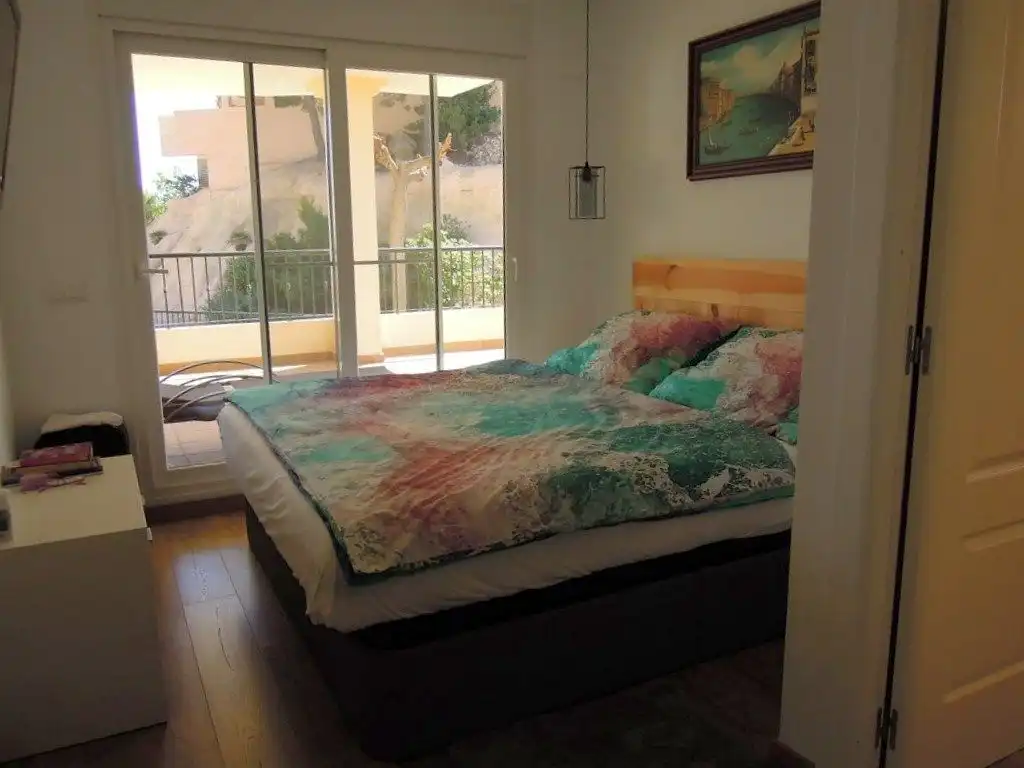 Dormitori de Apartament de lloguer en Calpe / Calp amb Aire condicionat, Calefacció i Traster