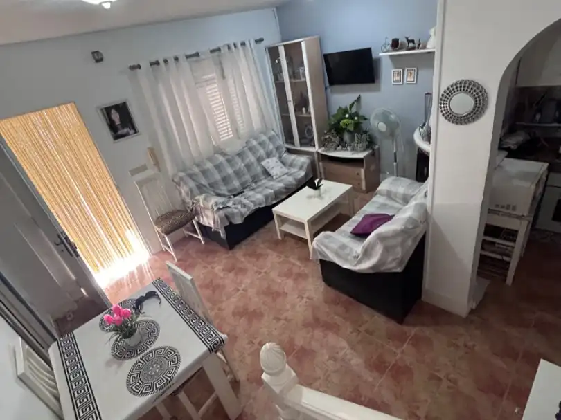 Sala d'estar de Casa o xalet en venda en Santa Pola amb Terrassa i Balcó