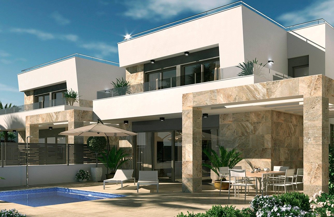 Exterior view of House or chalet for sale in San Miguel de Salinas  with Air Conditioner, Heating and Terrace