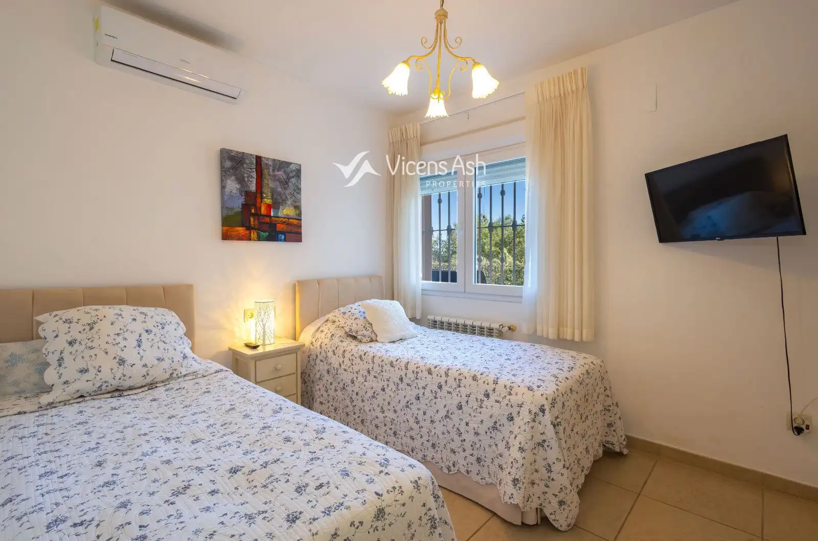 Bedroom of Houses for sale in Jávea / Xàbia  with Air Conditioner, Heating and Terrace