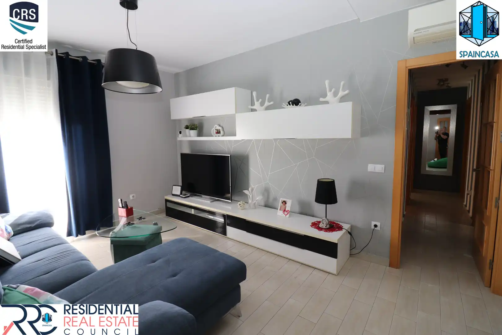 Living room of Flat for sale in Gibraleón  with Air Conditioner, Heating and Storage room