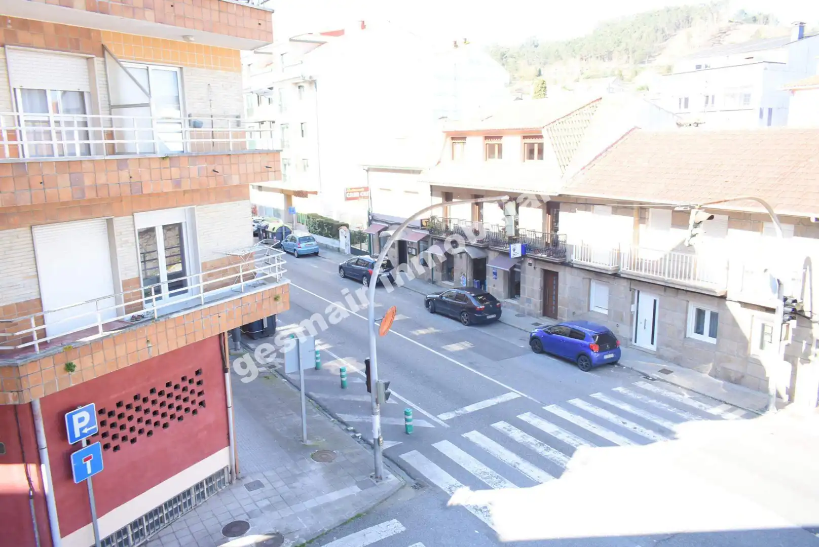 Exterior view of Flat for rent in Poio  with Heating, Parquet flooring and Terrace