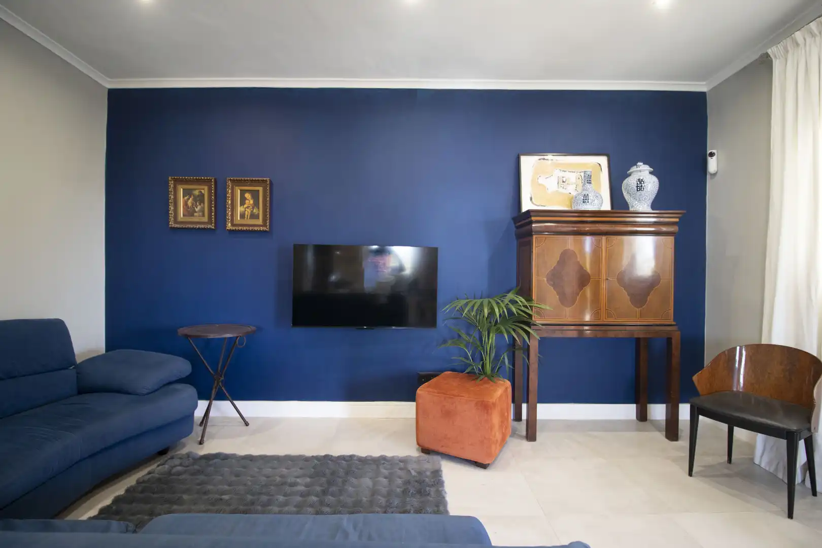 Living room of Houses for rent in Tacoronte  with Air Conditioner, Private garden and Terrace